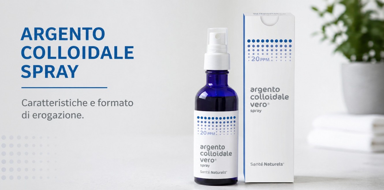 Argento colloidale spray: caratteristiche e formati disponibili